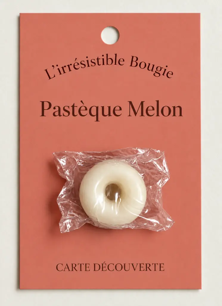 Étiquette parfumée Pastèque Melon.webp