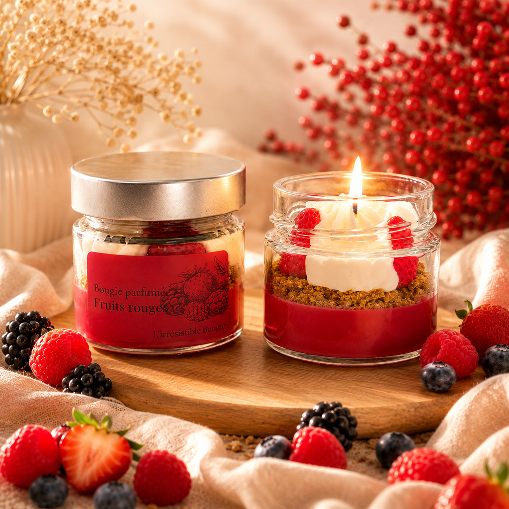 Bougie Fruits Rouges