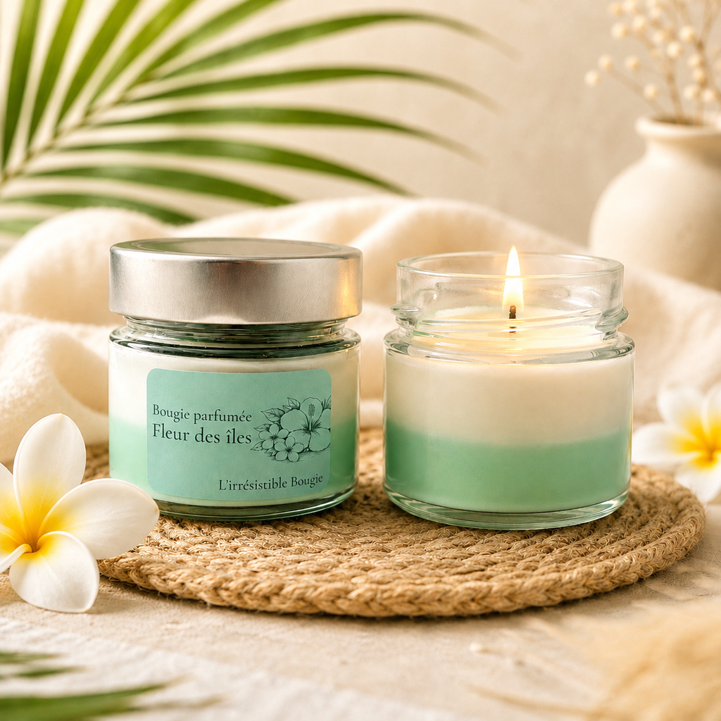 Bougie Fleur des îles