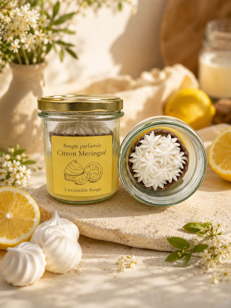 Bougie Citron Meringué