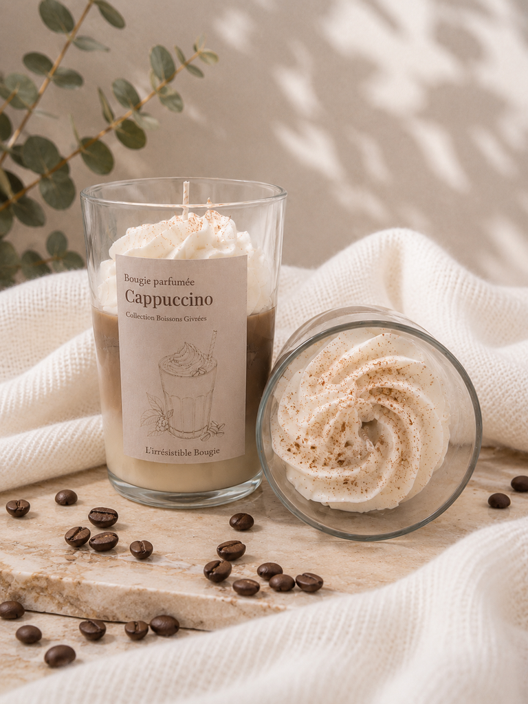 Bougie Latte Cappuccino