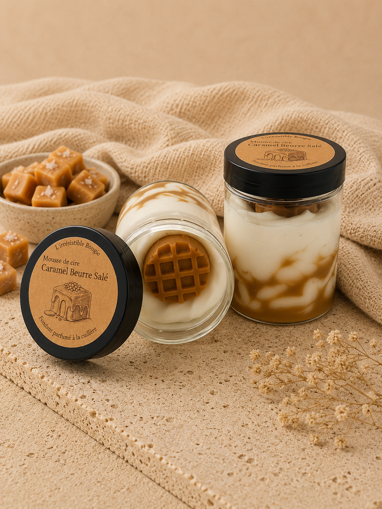 Mousse de cire Caramel Beurre Salé