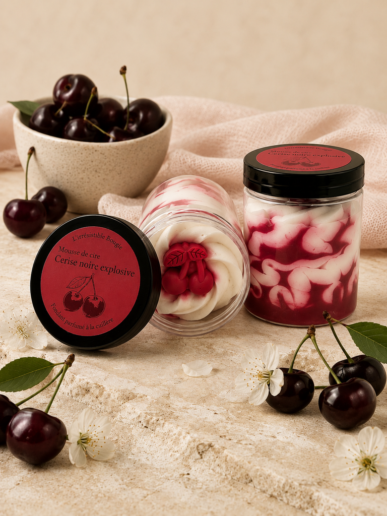 Mousse de cire Cerise noire explosive