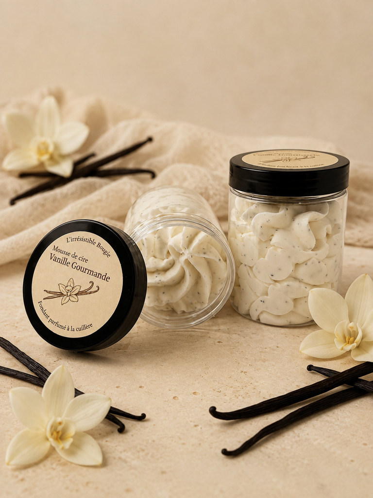 Mousse de cire Vanille Gourmande