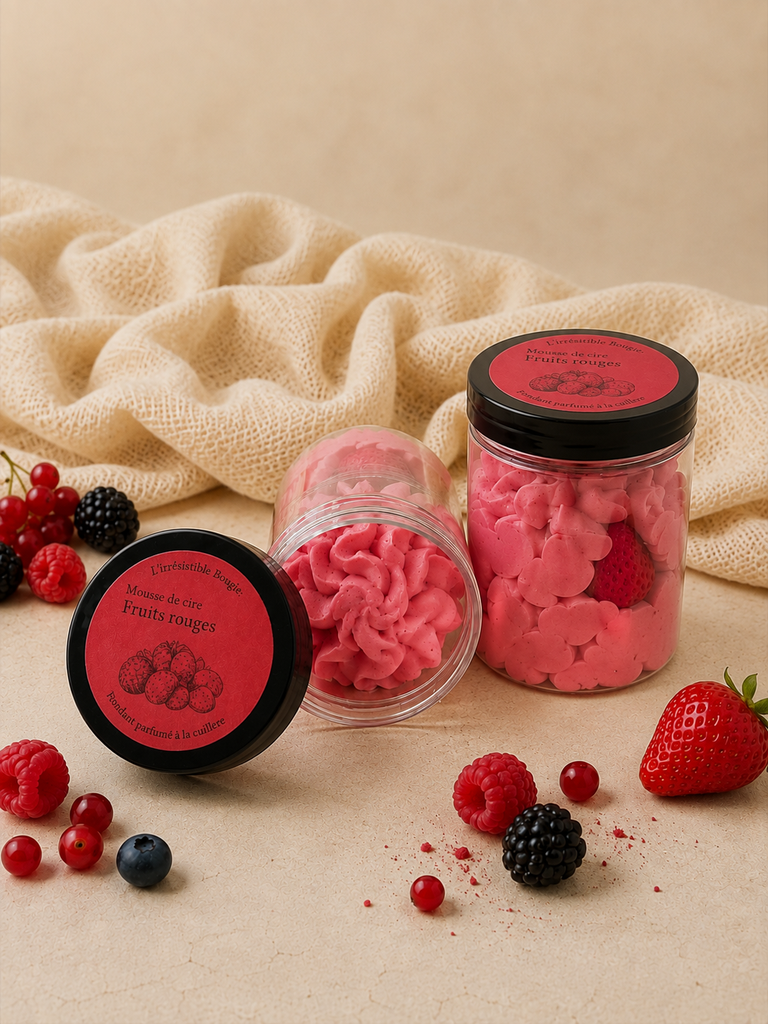 Mousse de cire Fruits rouges