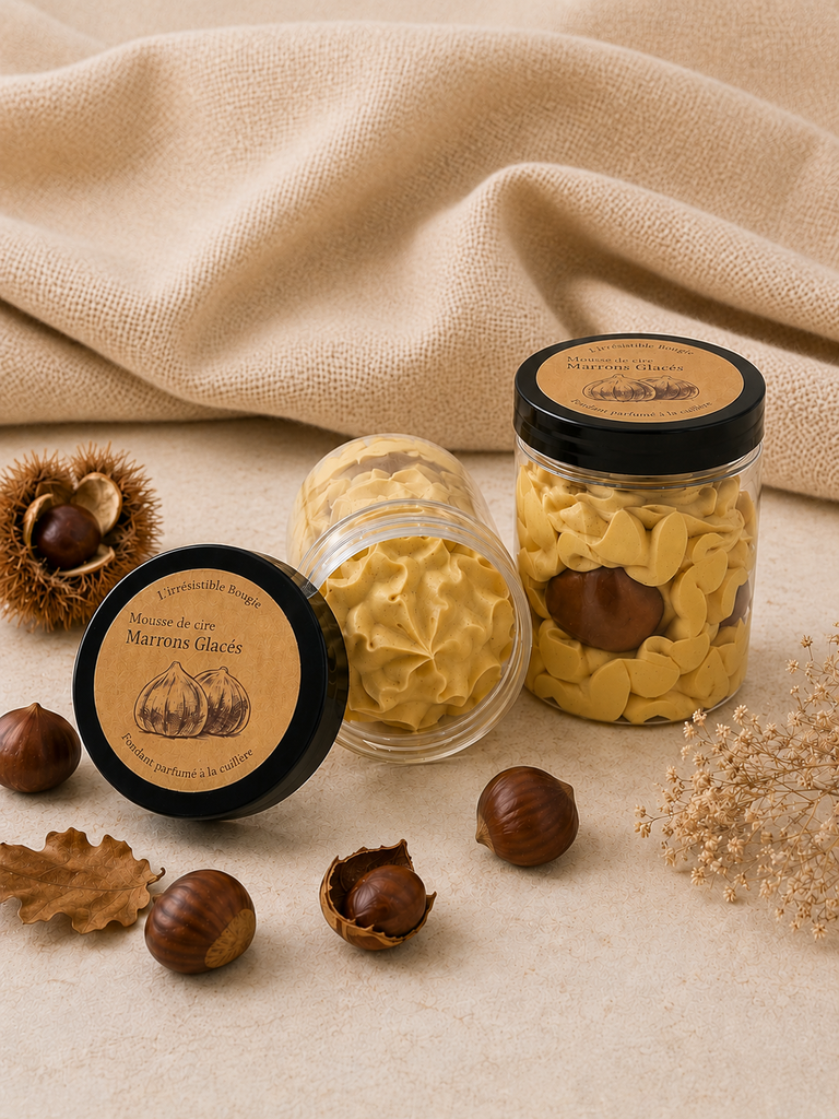 Mousse de cire Marrons Glacés